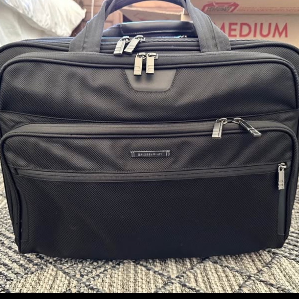 Briggs & Riley @Work Large Expandable Rolling Brief